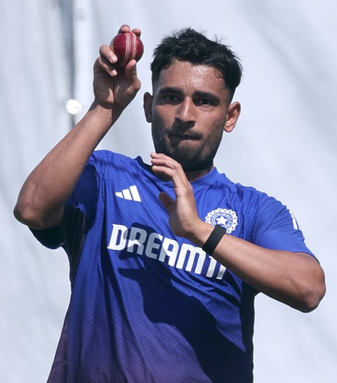 Anshul Kamboj, who made his Test debut at Old Trafford in Manchester, needs more experience to be India's main weapon.