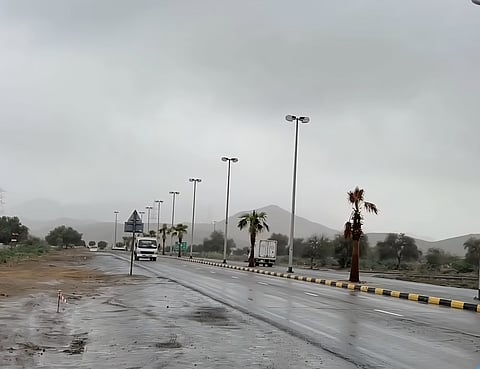 Rain in Sharjah