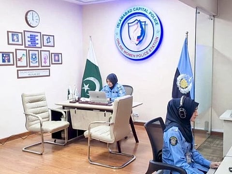 First women only digital police station handles complaints of domestic abuse, gender-based violence, and other crimes targeting women and children.