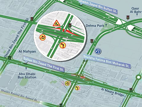 Weekend road closures announced in Abu Dhabi and Al Ain starting July 25