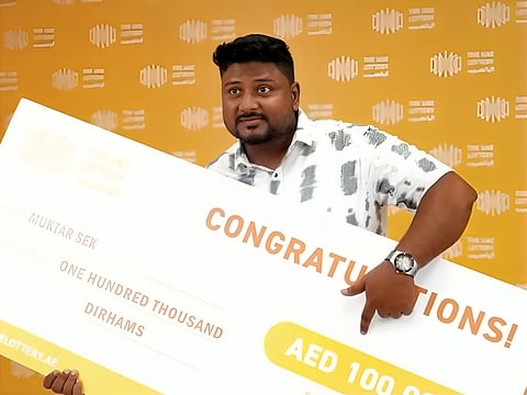 Odisha expat wins Dh100,000 after buying 3 UAE Lottery tickets post-vacation