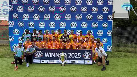 Indian football club creates history winning Dana Cup for first time