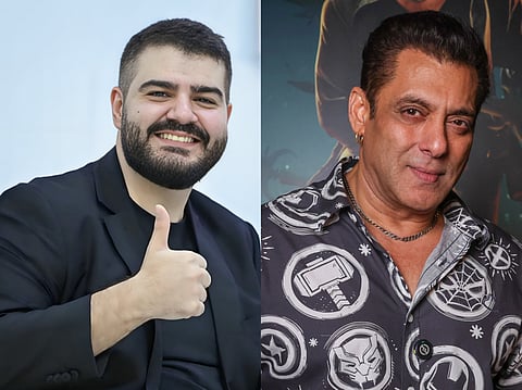 A combination photo of Dr Abdulrahman Mogharbel and Indian actor Salman Khan – both suffering from trigeminal neuralgia, a chronic condition that causes intense, electric shock-like facial pain.