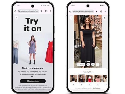 Google's AI tool offers a new way to shop for clothes