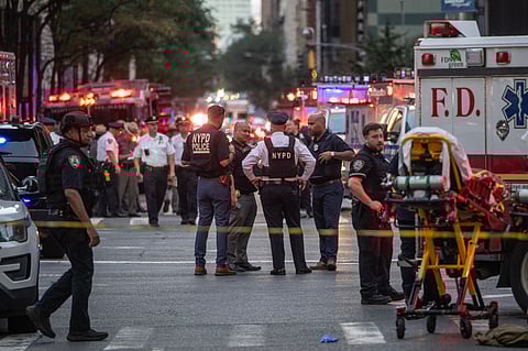 Four people were killed by a gunman in New York City who was probably targeting the National Football League.