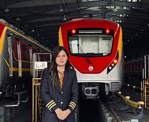 Nida Saleh Malik from Lahore becomes Pakistan's first woman metro train driver