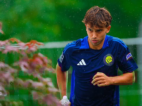 Joao Felix has started his training with Al Nassr after joining from Chelsea.