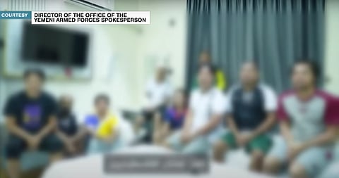 Nine out of 10 merchant mariners captured by the Houthis are Filipinos, a senior Manila official confirmed on Wednesday.