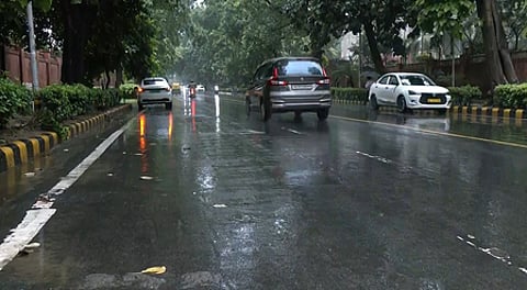 Rain brought relief from the heat as Delhi-NCR breathed the cleanest July air in a decade.