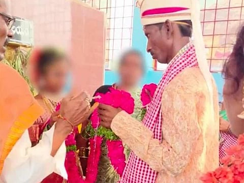 The man, the girl’s mother, the mediator, a priest who conducted the ceremony, and the man's wife have all been booked under the Prohibition of Child Marriage Act.