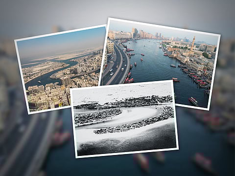 Dubai Creek has witnessed a remarkable transformation—from a modest 1950s trading post lined with wooden dhows and bustling souqs to a thriving urban waterfront at the heart of modern Dubai.