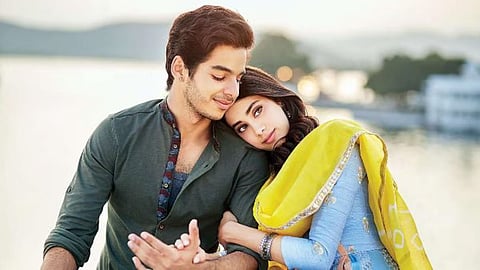 Jahnvi Kapoor and Ishaan Khatter in Dhadak.