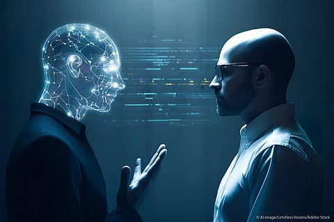 An illustration of artificial intelligence generated by AI.