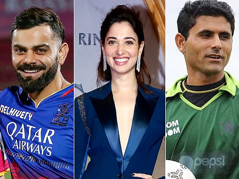 Tamannaah Bhatia (centre) has finally broken silence on the persistent rumours about her relationships with Virat Kohli and Abdul Razzaq.