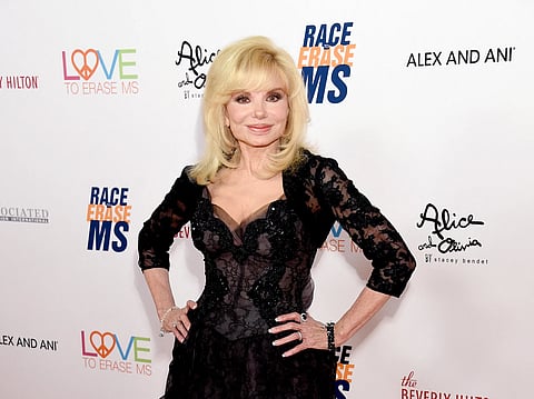Loni Anderson attends the 26th Annual Race to Erase MS Gala at The Beverly Hilton Hotel on May 10, 2019 in Beverly Hills, California.