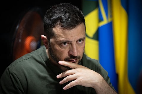 Zelensky said Ukraine was "ready for real decisions that can bring peace" but said it should be a "dignified peace", without giving details.