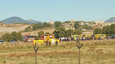 Four killed as plane crashes at Algeria airport