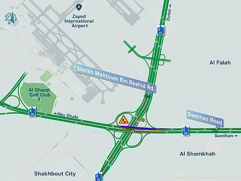 Abu Dhabi announces partial closure of Sweidan Road for maintenance