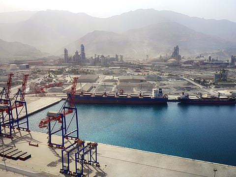 Ras Al Khaimah's ports facilitate the export of millions of tons of cargo annually
