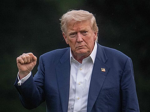 US President Donald Trump