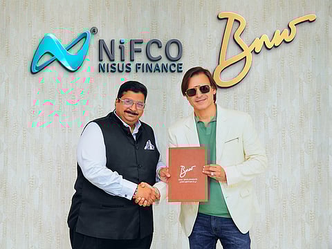 Amit Goenka, Chairman and Managing Director of Nisus Finance Group (NiFCO) and Vivek Anand Oberoi, Managing Director and Co-Founder of BNW Developments