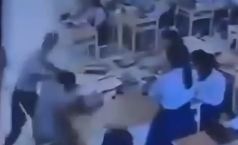 Student attacks math teacher for not getting perfect score despite 90% grade in Thailand