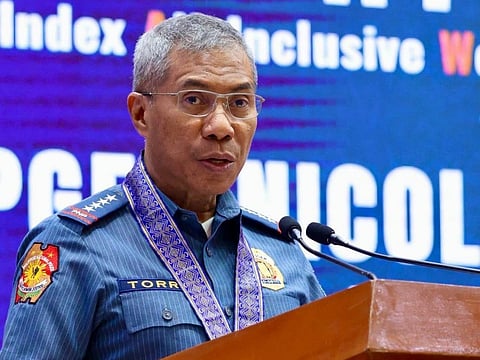 Philippine National Police (PNP) chief Gen. Nicolas Torre III