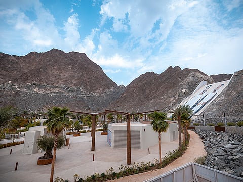 The Hatta Sustainable Waterfalls is a major tourist attraction within the Hatta Dam area.
