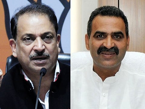 Rajiv Pratap Rudy and Sanjeev Balyan. The fight for the Constitution Club was more keenly contested than many a battle for the Lok Sabha elections.