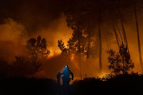 Heatwave causes wildfires across Galicia. Officials reported 1,149 excess deaths in Spain from August 3-18 that could be attributed to the scorching temperatures, the public health agency said.