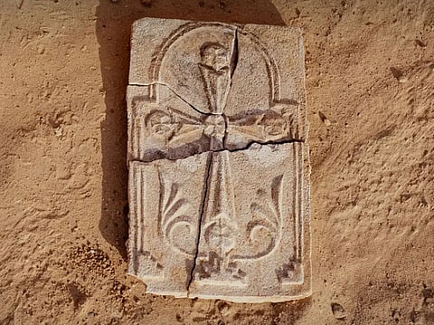 Abu Dhabi unearths ancient cross on Sir Bani Yas Island