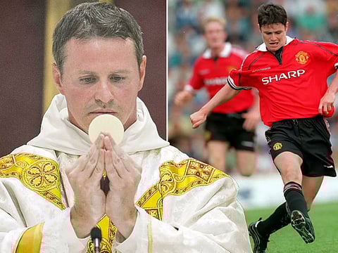 From Old Trafford to the altar: Ex-Man United midfielder Philip Mulryne, now a Dominican friar, celebrates mass at 47.