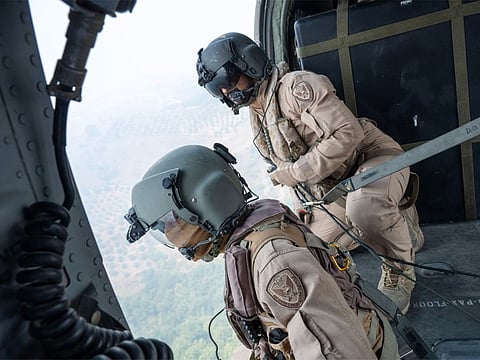 UAE Rescue Team continues to effectively contain wildfires in Albania