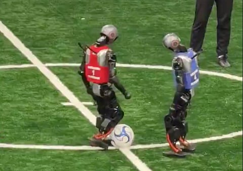 ROBOLYPICS: Some 280 teams showcased robots that run obstacle courses, play soccer, and tackle real-world challenges while flexing the newest AI and robotics tech in Beijing.