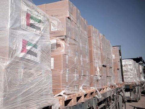 ‘Operation Chivalrous Knight 3’ delivers ‘Life and Hope 2’ convoy to support Gaza hospitals, strengthen health services