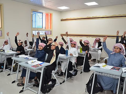 Pupils in 12 education directorates resumed classes today after a two-month summer break.