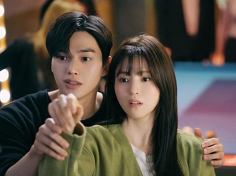 Song Kang and Han So-hee in the series Nevertheless, which is streaming on Netflix.