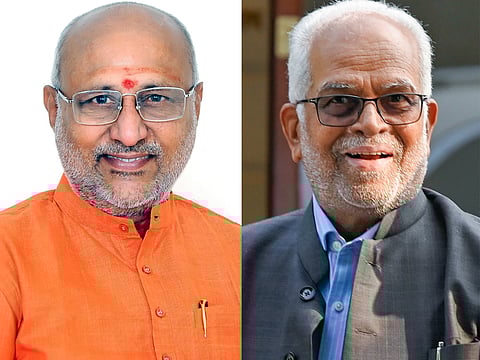 C.P. Radhakrishnan and  B. Sudarshan Reddy. The race for India's next vice-president pits 'Tamil self-respect' against 'Andhra pride'.