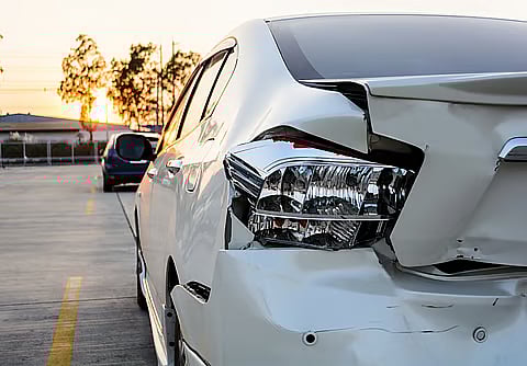 What happens if you are in an accident with an uninsured driver in the UAE?