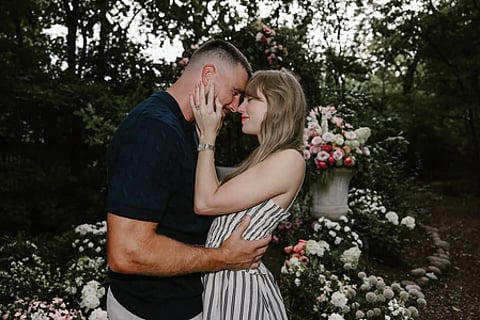 Taylor Swift and Travis Kelce got engaged in 2025 and we are still reeling from his magnificent proposal