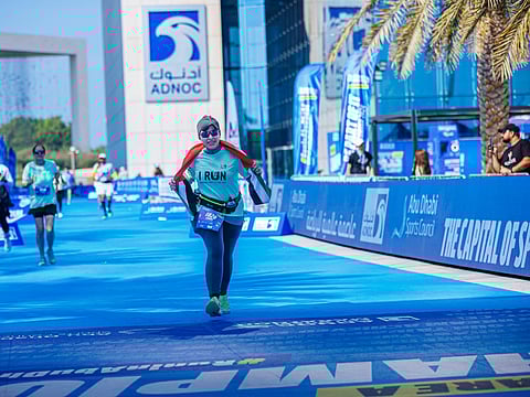 Dr Lamees Abu Hlaiqa, a public health specialist and mother of three, transformed her life through running, discipline, and unwavering family support.