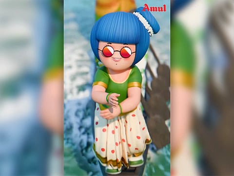 Amul Girl’s ‘Aura Farming’ Onam ad wins hearts, internet calls it 'butterly brilliant'
