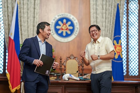 Pacquiao thanks Marcos for backing ‘Thrilla in Manila’ 50th anniversary