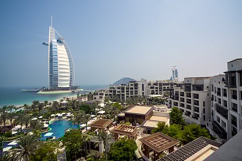 A look at the stunning views from the two-bedroom royal suite at Jumeirah Al Naseem in Dubai