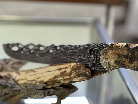 Dh400,000 masterpiece knife captivates ADIHEX 2025 crowds