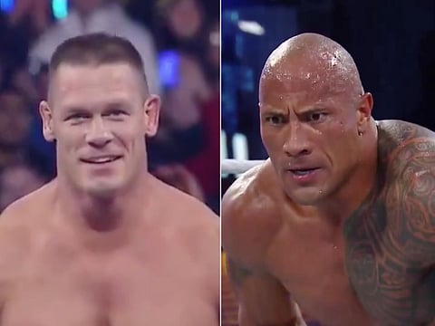 The dynamic between John Cene (left) and Dwayne "The Rock" Johnson (right), two world wrestling stars, remains a blend of respect and competitive tension. Cena has previously apologised for personal comments that fuelled their long rivalry. This has left the fanbase divided on whether another showdown is needed or if it's better to leave the legendary feud in the past.