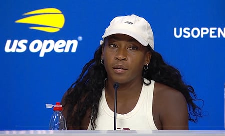 Gauff suffered a straight-set loss to four-time Osaka.