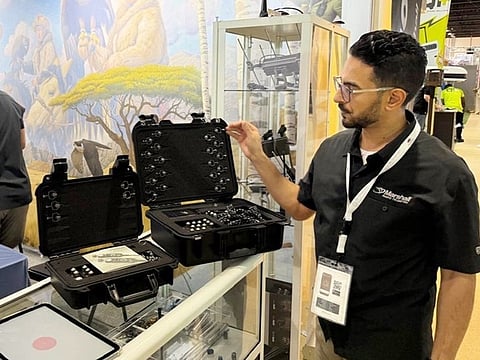 VR falconry, smart drones unveil high-tech hunting at ADIHEX