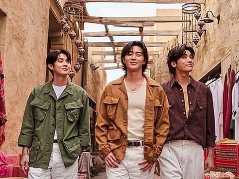 Park Seo-joon, Choi Woo-shik and Park Hyung-sik featured in the Dubai Friends campaign