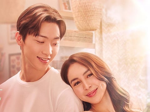 Sang Heon-lee and Julia Barrett in this Philippine drama, named Secret Ingredient.